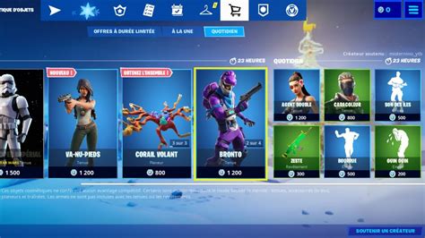 Boutique Fortnite Du Dimanche D Cembre Youtube