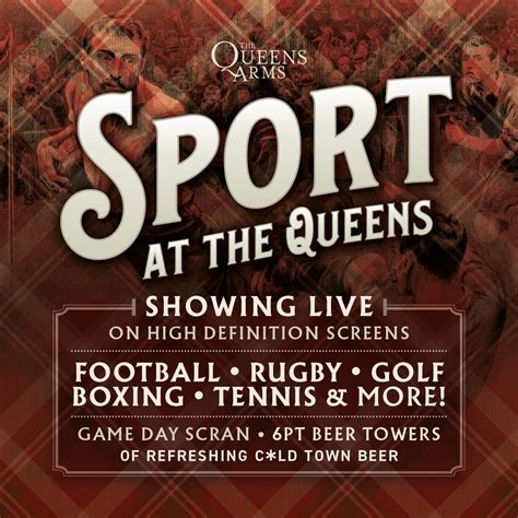 Watch All Sports at The Queens Arms, Edinburgh