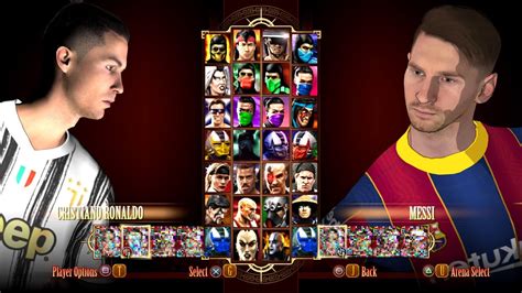 Mortal Kombat 9 CRISTIANO RONALDO VS MESSI Expert Arcade Ladder