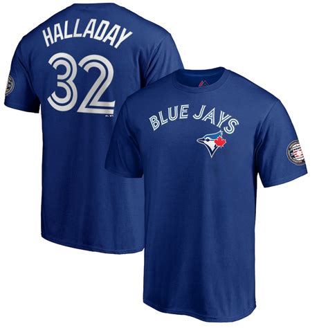 Men's Toronto Blue Jays Roy Halladay Fanatics Branded Royal 2019 Hall ...