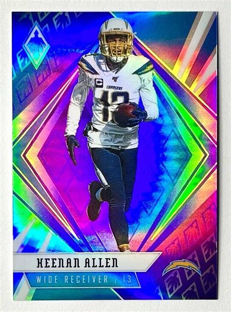 2020 Phoenix Keenan Allen Purple SP Jersey D 13 149 Prizm Refractor LA