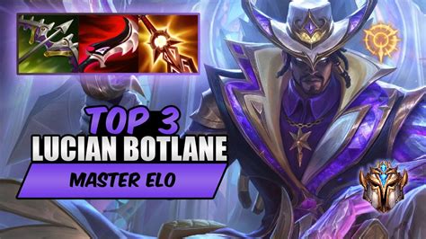 Wild Rift Lucian Top S Rank Game Build Youtube