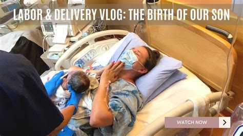 Emotional Raw Labor Delivery Vlog Natural Unmedicated Birth