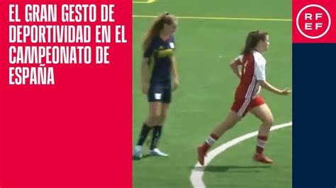 El gran gesto de deportividad vivido en el Campeonato de España sub 17