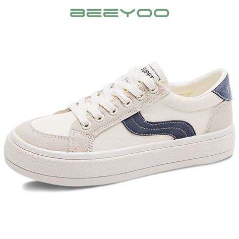 Jual Beeyoo Sepatu Sneakers Cewek Kekinian Sepatu Wanita Casual Korean