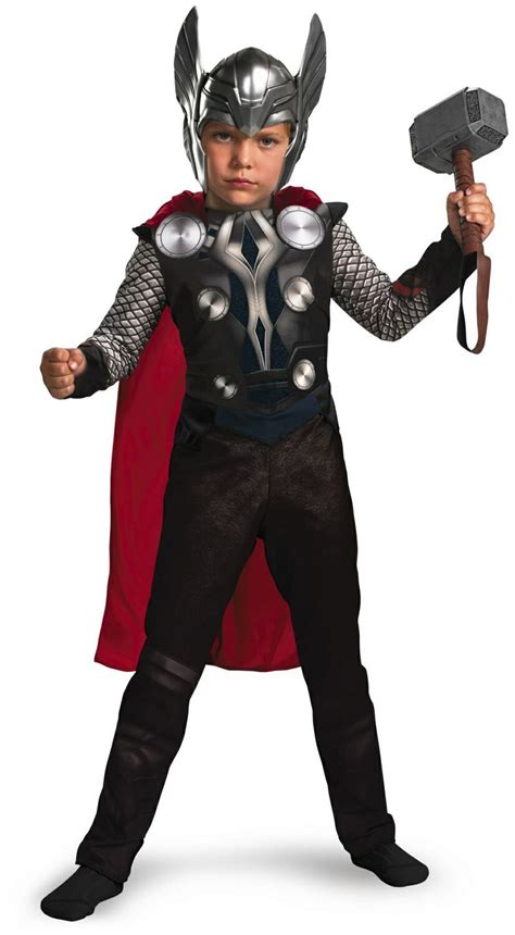 Toddler Boys Thor Halloween Costume Thor Costume Kids Costume