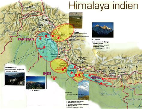 Carte Himalaya Gilanik