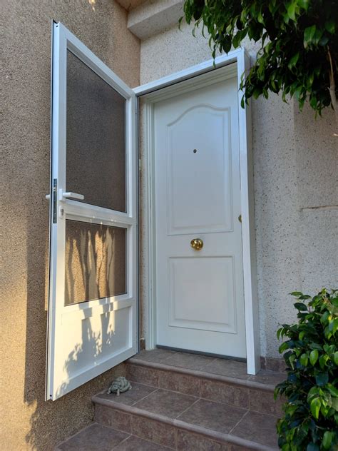 Puerta Exterior Con Mosquitera Avg Soluciones En Sagunto Valencia O