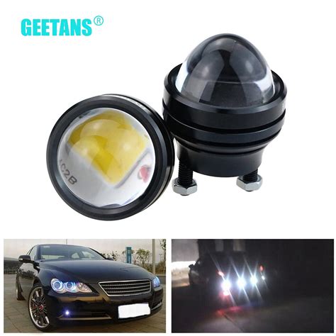 Geetans Pair W Daytime Running Light V Super Bright Led Light