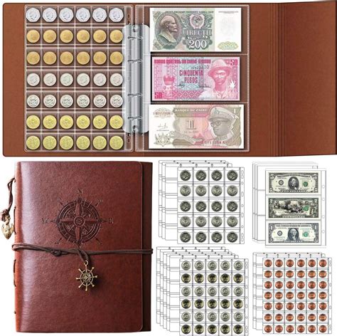 Amazon Ettonsun Coin Collection Book 386 Coin Pockets 12