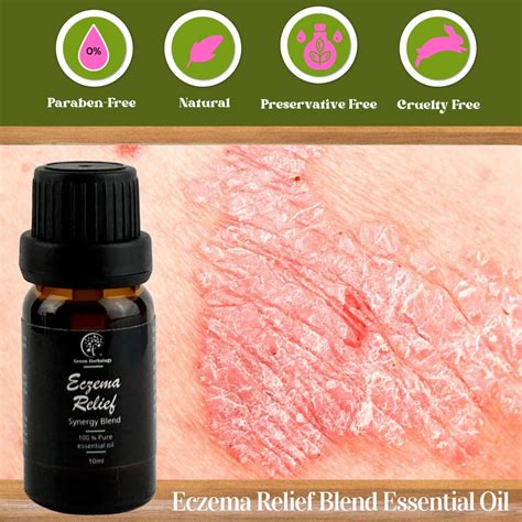 Eczema Relief Synergy Blend Essential Oil Green Herbology