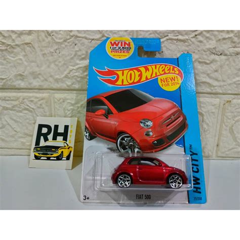 Jual Hot Wheels Fiat Putih Merah Biru Polos Shopee Indonesia