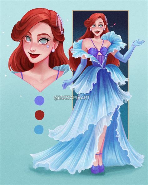 Luz Tapia Art On Twitter In 2022 Disney Princess Art Disney Princess