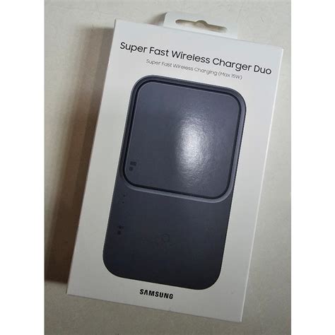 Samsung Super Fast Wireless Charger Duo Without Power Adapter And Usb Cable Shopee Malaysia