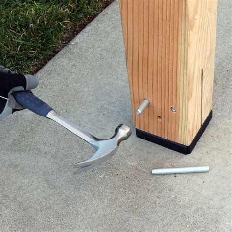 Simpson Strong Tie Cptz Zmax® Galvanized Concealed Post Base For 6x6 Cpt66z The Home Depot