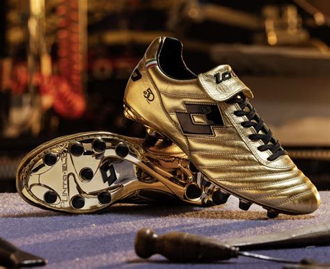 Gold Lotto Stadio Soccer Cleats - Soccer Cleats 101