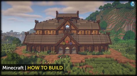 Minecraft Tutorial Viking Longhouse Youtube Minecraft Tutorial Viking House Minecraft