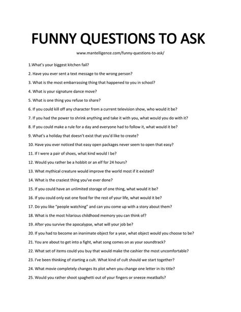 Funny Controversial Questions To Ask - QUESTPIYA