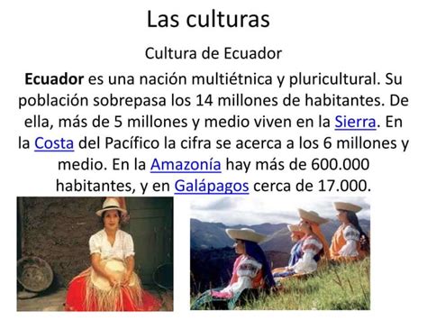 Las Culturas Del Ecuador Ppt Descarga Gratuita