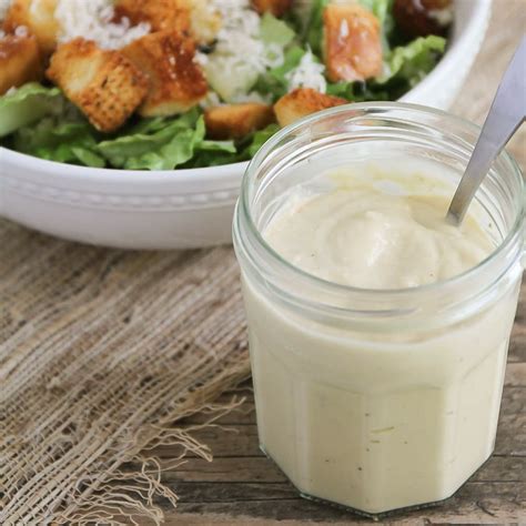 Caesar Salad Dressing Recipe {5 Minutes } Video Lil Luna