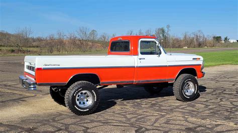 1972 Ford F250 Highboy Pickup At Indy 2023 As W284 Mecum Auctions