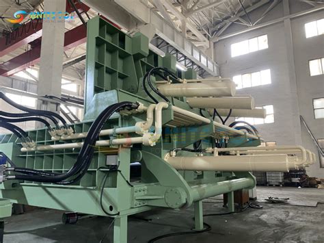 Hydraulic Automatic PLC Control Waste Metal Baler And Shear China