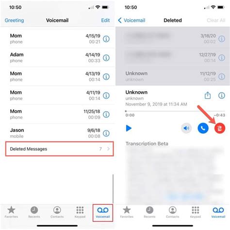 4 méthodes pour récupérer les messages vocaux supprimés sur iPhone