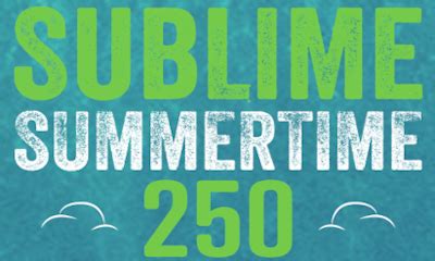 Sublime Summertime 250 - editie 2020