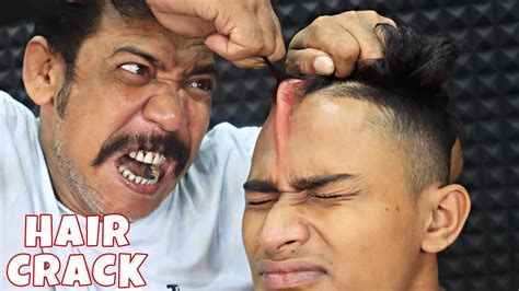 Unlimited Hair Cracking By Asim Barber Head Massage And Neck Cracking