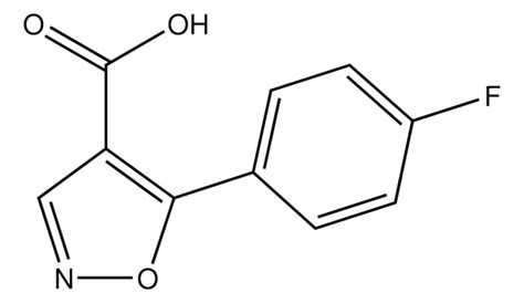 Fluorophenyl Isoxazole Carboxylic Acid Aldrichcpr Sigma Aldrich