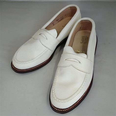 Alden Uf White Suede Lhs Penny Loafer Alden Model Project