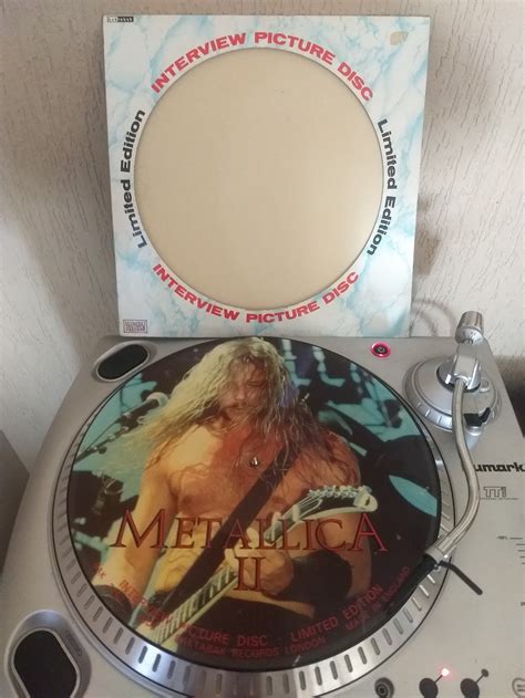 Metallica Limited Edition Interview Picture Disc II