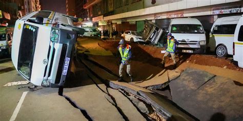 Watch Johannesburg Street Explosion Flings Cars Into The Air