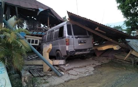 Ini Data Kerusakan Akibat Gempa Dan Tsunami Di Palu