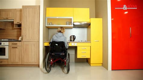 Kitchen For Disabled Kitchens And Interiors Valek And Kačena Youtube