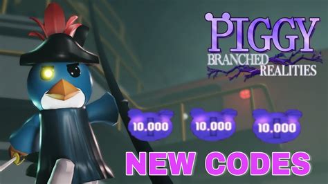 New Update All New Piggy Branched Realities Redeem Codes 2022 June