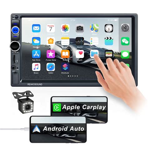 Buy Camecho Car Stereo Double Din Car Radio Support Apple Carplay And