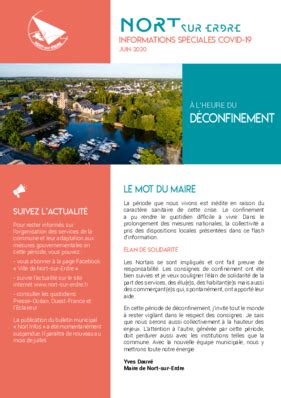 Informations spéciales COVID 19 Nort sur Erdre