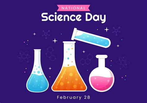 National Science Day February Related To Chemical Liquid Scientific