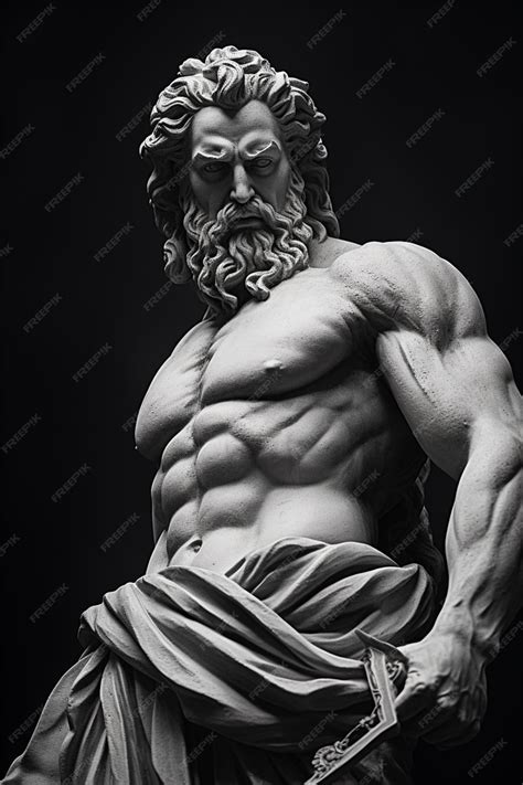 Premium Photo | Greek God Statue