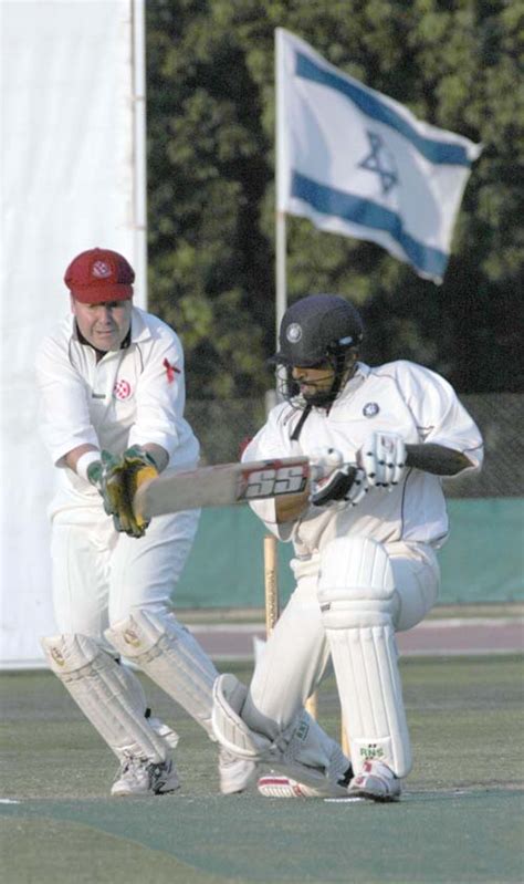 Yaniv Razpurker Plays Through The Off Side Espncricinfo