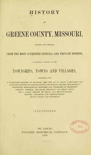 History of Greene County, Missouri | Open Library