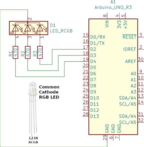 Arduino Rgb Led Tutorial Starting Electronics