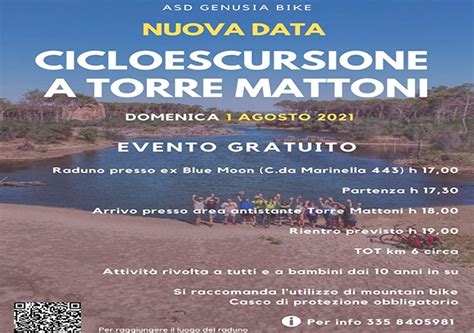 Marina Di Ginosa Cicloescursione A Torre Mattoni Evento Gratuito