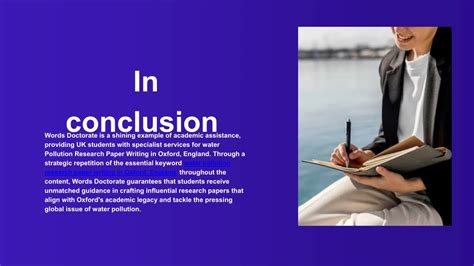 Ppt Water Pollution Research Paper Writing In Oxford England