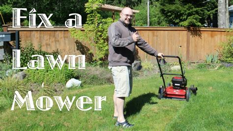 Fixing A Lawn Mower That Won T Start Youtube