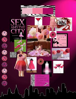 Look Event Design Sex And The City Party
