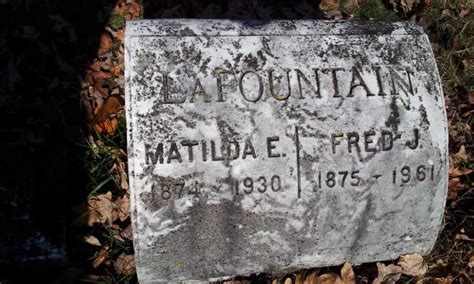 Matilda Elizabeth Tillie Akey Lafountain Find A Grave