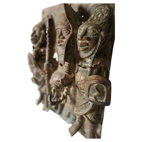 African Benin Bronze Sculpture at 1stDibs