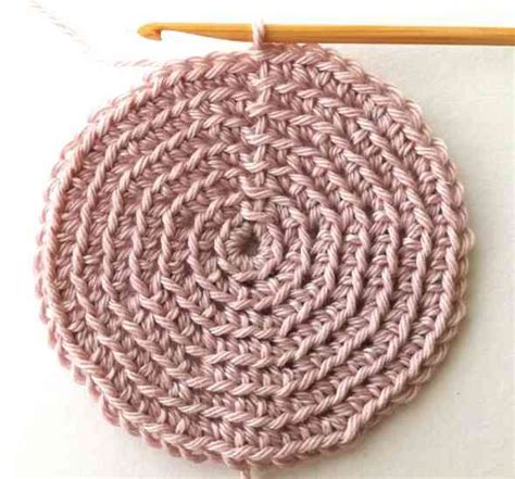 Extended Single Crochet Back Loop Only In Rounds Nordic Hook Tutorial